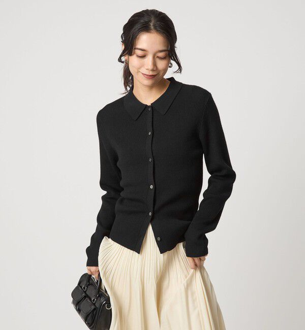 UNITED ARROWS green label relaxing「ウール エリツキ ニット カーディガン ウォッシャブル」|カーディガン|