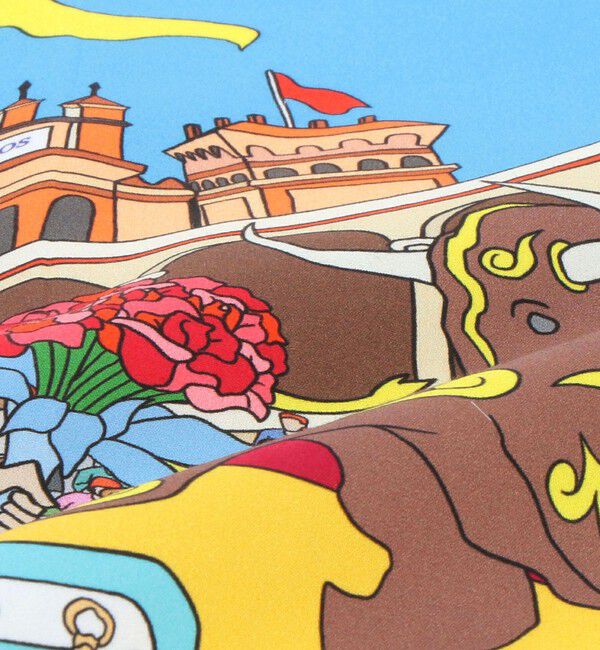 UNITED ARROWS green label relaxing「＜Dieffe Kinloch＞コットン プリント ハンカチ」|ハンカチ|