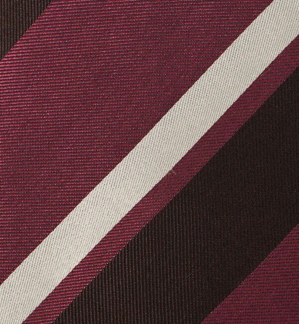 UNITED ARROWS green label relaxing「GLR シルク2 8.0cm ストライプ3 ネクタイ」|ネクタイ・蝶ネクタイ|