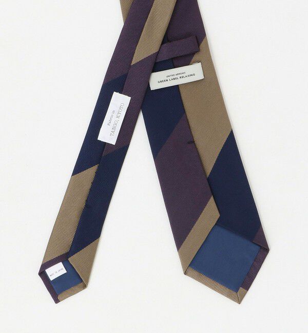 UNITED ARROWS green label relaxing「GLR ジャパン タンゴ 8.0cm ストライプ1 ネクタイ」|ネクタイ・蝶ネクタイ|