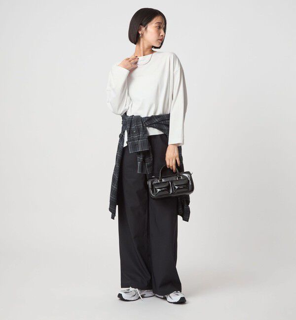 UNITED ARROWS green label relaxing「ポンチ ドルマン プルオーバー」|Tシャツ・カットソー|