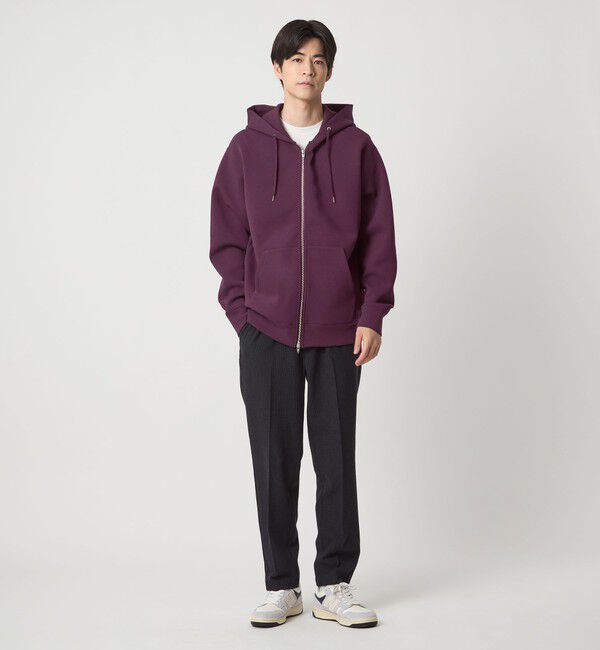 UNITED ARROWS green label relaxing「ダンボール ジップ パーカー フーディー」|パーカー|
