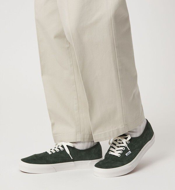 UNITED ARROWS green label relaxing「＜VANS＞オーセンティック スエード スニーカー」|スニーカー|DK.GREEN