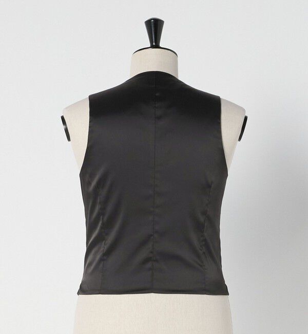 UNITED ARROWS green label relaxing「A+ TWPU バーズアイ 5B スリム ベスト -ウォッシャブル-」|ベスト・ジレ|