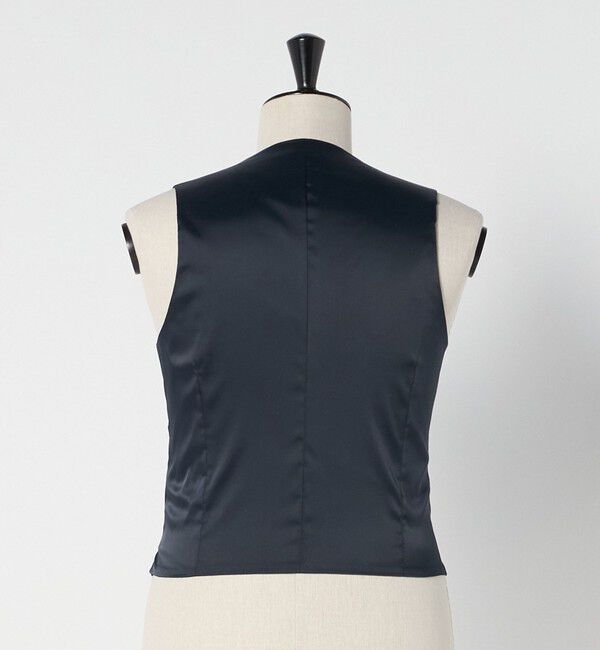 UNITED ARROWS green label relaxing「A+ TWPU バーズアイ 5B スリム ベスト -ウォッシャブル-」|ベスト・ジレ|