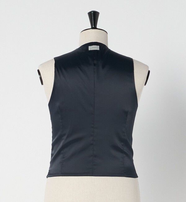 UNITED ARROWS green label relaxing「A+ TWPU バーズアイ 5B スリム ベスト -ウォッシャブル-」|ベスト・ジレ|