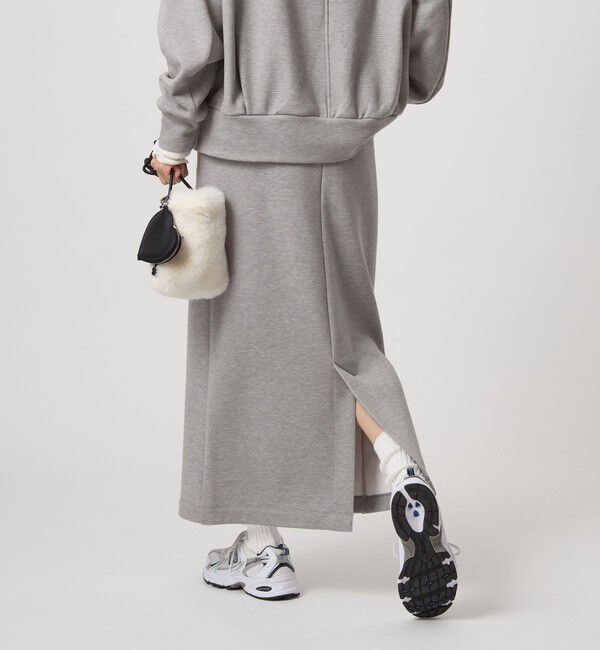 UNITED ARROWS green label relaxing「ウラキモウ ピケ スカート」|タイト|