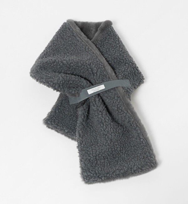 UNITED ARROWS green label relaxing「【別注】＜INFIELDER DESIGN＞ボア リバーシブルマフラー」|ストール|