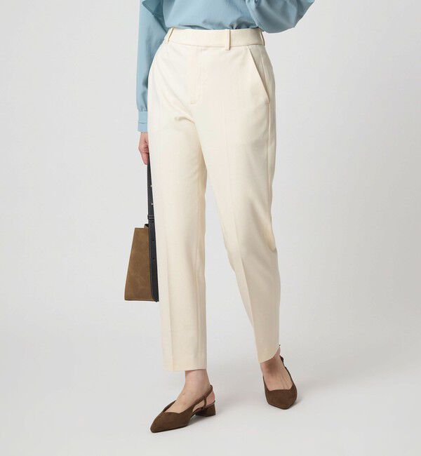 UNITED ARROWS green label relaxing「［size SHORT/TALLあり］キチント ウラキモウ  ALLFIT テーパードパンツ」|スラックス|