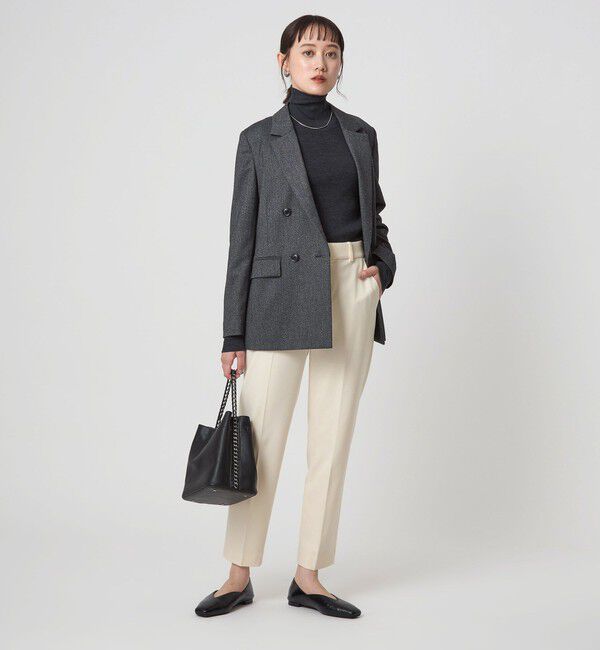 UNITED ARROWS green label relaxing「［size SHORT/TALLあり］キチント ウラキモウ  ALLFIT テーパードパンツ」|スラックス|