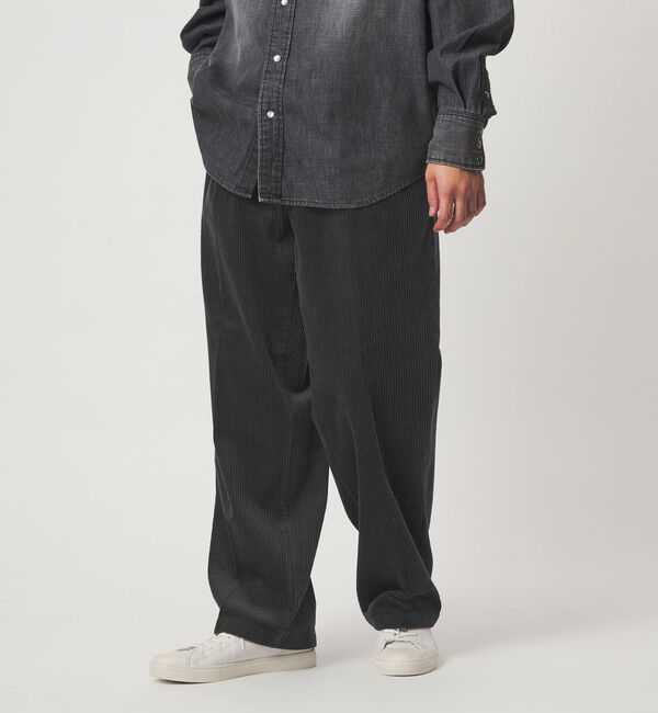 UNITED ARROWS green label relaxing「コーデュロイ ワイド 1プリーツ W4 ワイドパンツ」|その他|