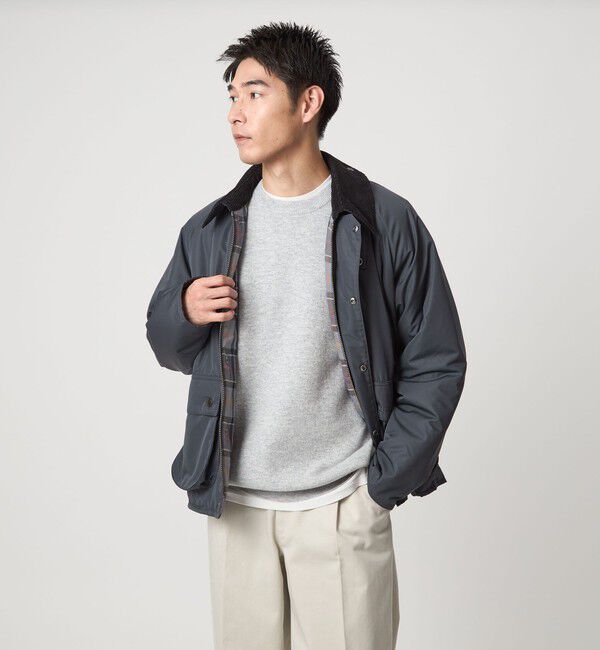 UNITED ARROWS green label relaxing「【別注】＜Barbour＞GLR トランスポート パデット ビデイル ジャケット」|ブルゾン・スタジャン|
