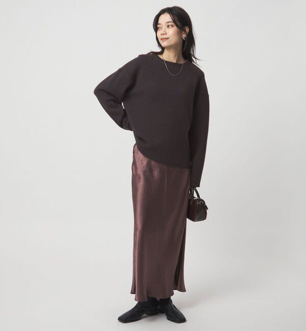 UNITED ARROWS green label relaxing「SERENITY ボートネック プルオーバー ニット」|ニット・セーター|