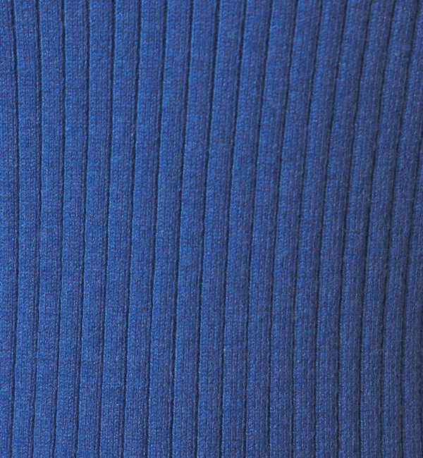 UNITED ARROWS green label relaxing「【WEB限定】＜at ease＞ソデサキ バイカラー プルオーバー ニット ウォッシャブル」|ニット・セーター|