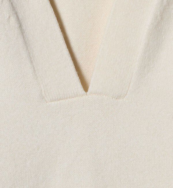 UNITED ARROWS green label relaxing「【WEB限定】＜at ease＞スキッパー プルオーバー ニット ウォッシャブル」|ニット・セーター|