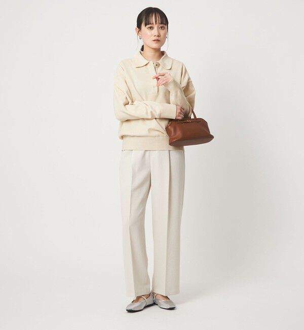 UNITED ARROWS green label relaxing「モールヤーン ポロニット プルオーバー ウォッシャブル」|ニット・セーター|