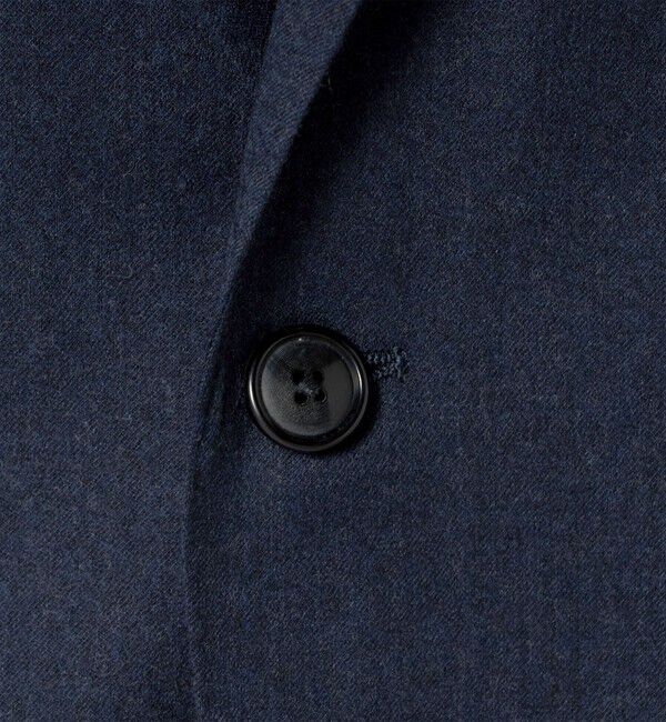 UNITED ARROWS green label relaxing「GLR CLOTH フラノ無地 2B RG ジャケット -ストレッチ-」|テーラードジャケット|