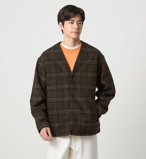 UNITED ARROWS green label relaxing「スライバー ボンディング カーディガン」|カーディガン|