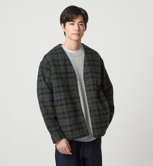 UNITED ARROWS green label relaxing「スライバー ボンディング カーディガン」|カーディガン|