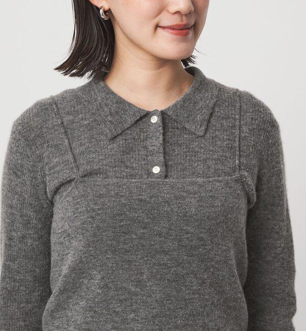 UNITED ARROWS green label relaxing「ポロニット カーディガン &times; ビスチェ ニット セット」|ニット・セーター|