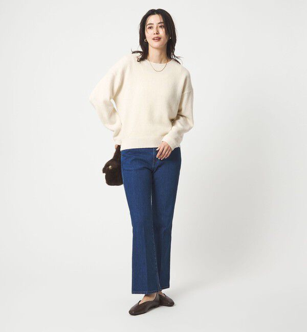 UNITED ARROWS green label relaxing「スパンコール ニット プルオーバー ウォッシャブル」|ニット・セーター|