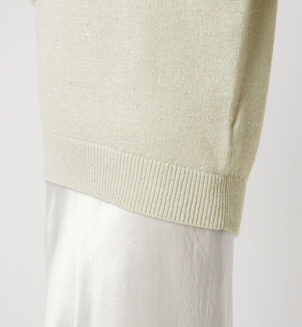 UNITED ARROWS green label relaxing「スパンコール ニット プルオーバー ウォッシャブル」|ニット・セーター|