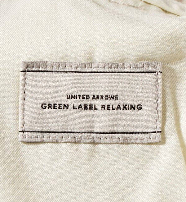 UNITED ARROWS green label relaxing「DC コットン 1プリーツ ストレート ドレスチノ パンツ」|スラックス|