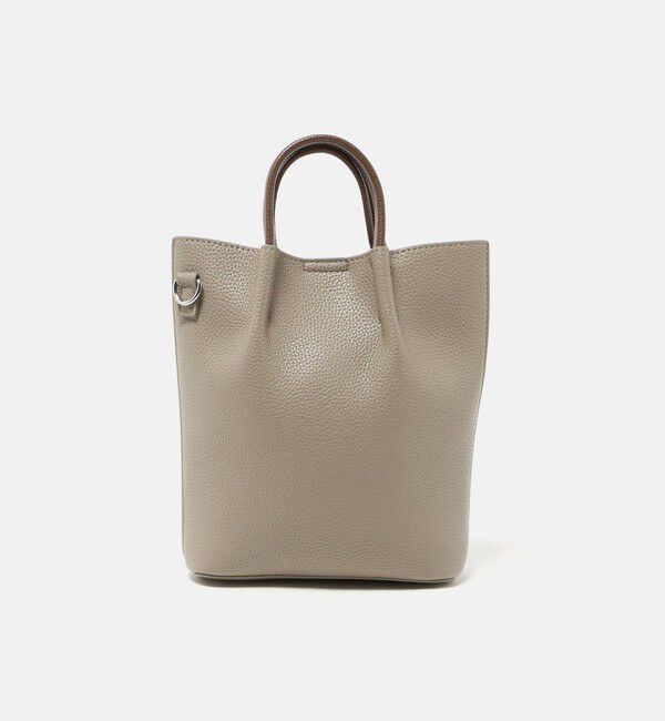 UNITED ARROWS green label relaxing「シボ レザーライク ミニ ショルダーバッグ トートバッグ」|ショルダー・メッセンジャー|