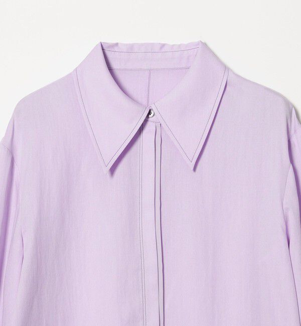 EMMEL REFINES「＜EMMEL REFINES＞EM レイヤーヒヨク ステッチ シャツ」|シャツ・ブラウス|