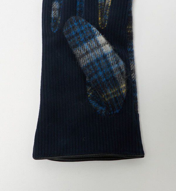 UNITED ARROWS green label relaxing「コーデュロイ チェック グローブ 手袋 -スマートフォン対応-」|手袋|