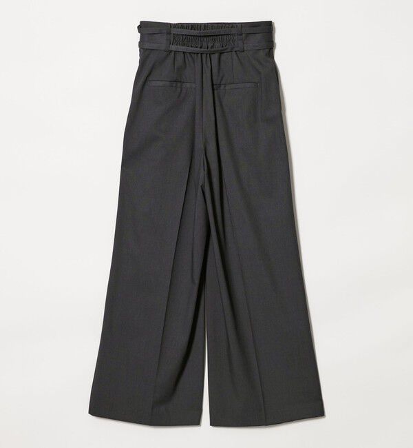 EMMEL REFINES「＜EMMEL REFINES＞EM ダブルベルト ラップライク パンツ」|チノ|