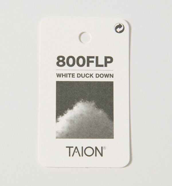 UNITED ARROWS green label relaxing「＜TAION＞Vネック ボタン ベスト」|ダウンベスト・ベスト|