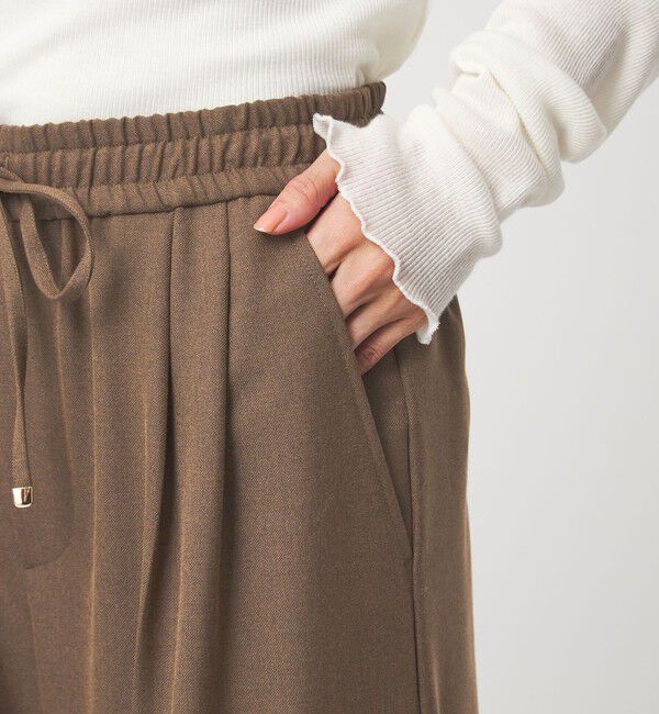 UNITED ARROWS green label relaxing「イージー 2タック ワイド パンツ」|その他|