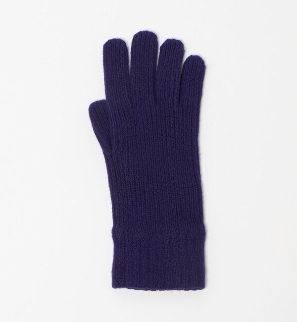 UNITED ARROWS green label relaxing「【別注】＜Johnstons of Elgin＞GLR ウールカシミヤ リブ グローブ」|手袋|