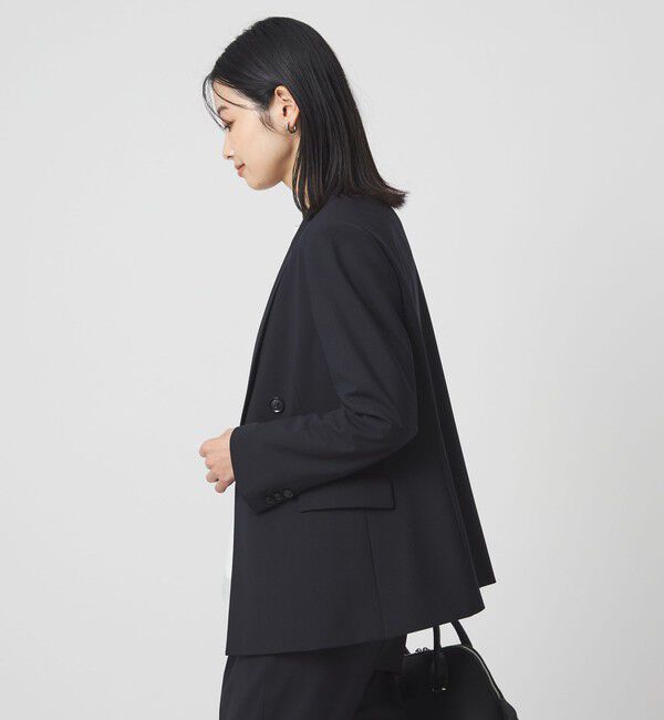 UNITED ARROWS green label relaxing「［size SHORTあり］カチリラ ダブル ジャケット  ウォッシャブル ストレッチ」|テーラードジャケット|