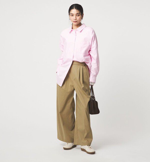 UNITED ARROWS green label relaxing「［size SHORT/TALLあり］オルマイ LI/MIX ワイド パンツ」|その他|