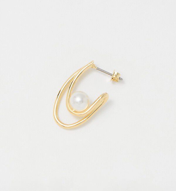 UNITED ARROWS green label relaxing「ドロップフレーム ピアス」|ピアス|