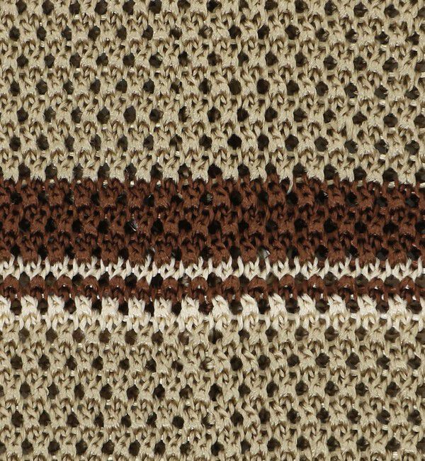 UNITED ARROWS green label relaxing「＜Bleck＞6.5cm ニット ボーダー ネクタイ」|ネクタイ・蝶ネクタイ|