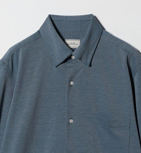 UNITED ARROWS green label relaxing「エブリット TC ジャージー スナップ ボタンダウン シャツ -ストレッチ・イージーアイロン・吸水速乾・抗菌-」|シャツ・ブラウス|