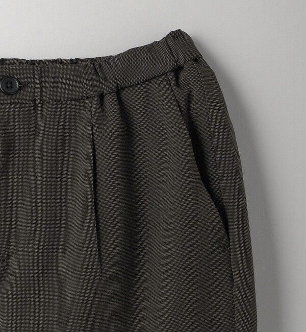 BEAUTY&YOUTH UNITED ARROWS「TR ピンヘッド  1プリーツ イージー パンツ ‐タテ・ヨコストレッチ‐」|チノ|