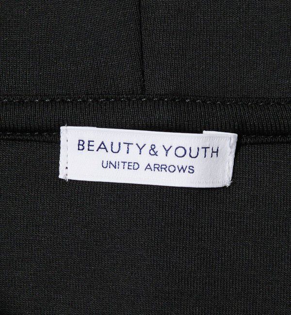 BEAUTY&YOUTH UNITED ARROWS「【WEB限定 WARDROBE SMART】ダブルニット ジップパーカー/セットアップ対応」|パーカー|
