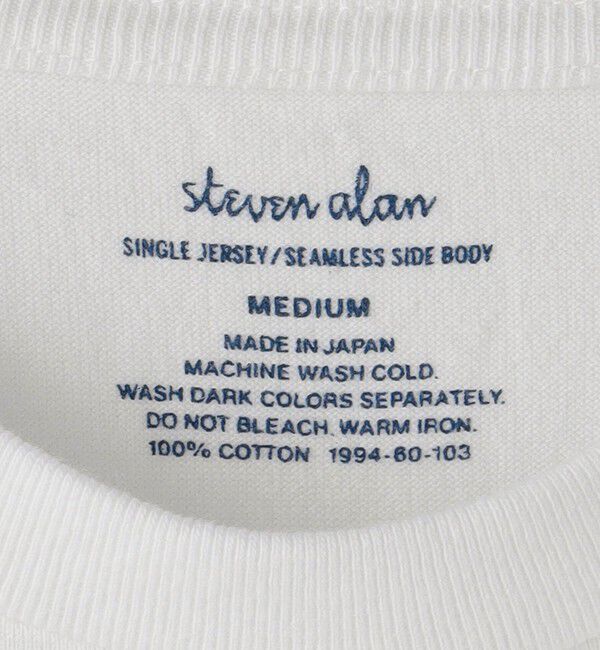 STEVEN ALAN「＜Steven Alan＞ パック チューブボディ ロングスリーブ Tシャツ」|Tシャツ・カットソー|
