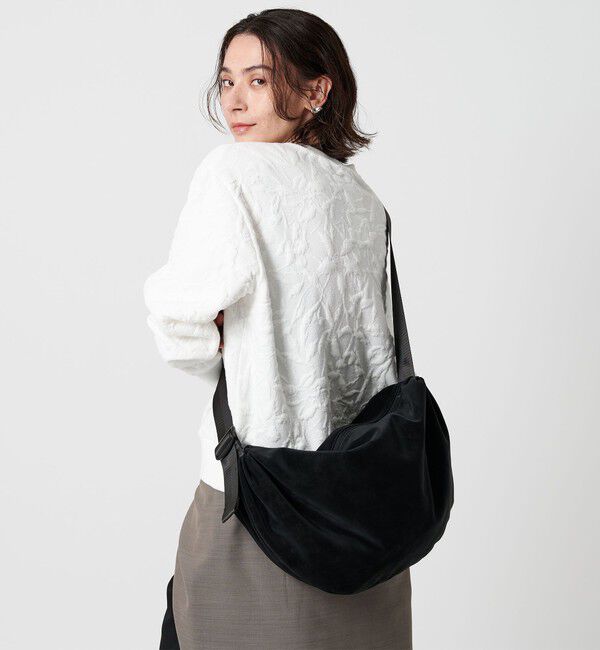 BEAUTY&YOUTH UNITED ARROWS「ギャザー ラウンド ショルダーバッグ」|ショルダー・メッセンジャー|