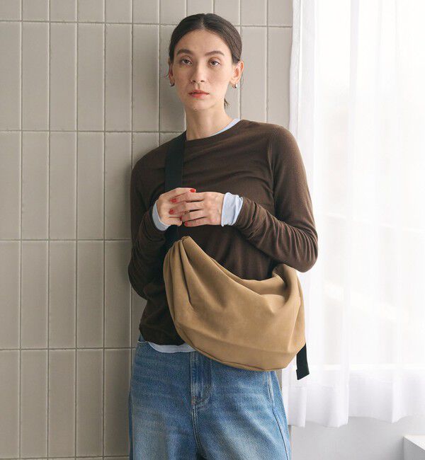 BEAUTY&YOUTH UNITED ARROWS「ギャザー ラウンド ショルダーバッグ」|ショルダー・メッセンジャー|