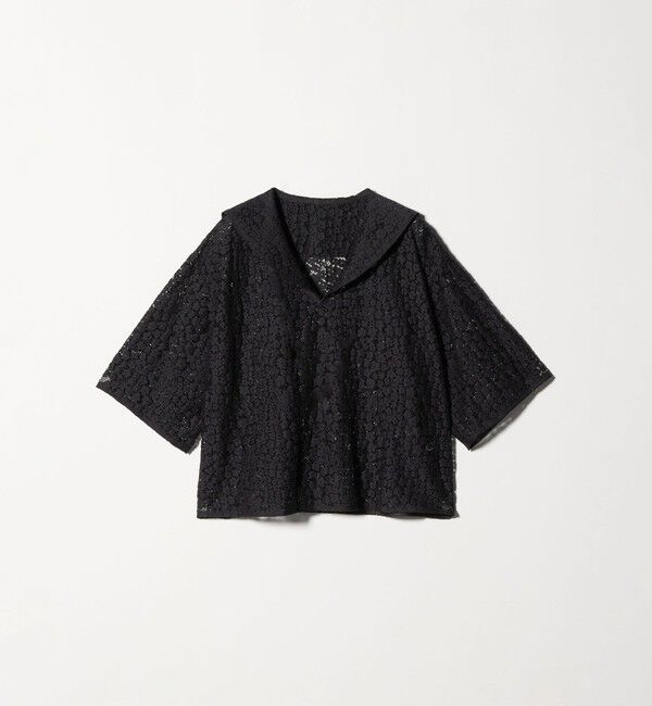 STEVEN ALAN「＜Steven Alan＞レース セーラーカラー ブラウス」|チュニック|