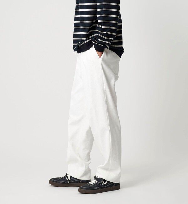 BEAUTY&YOUTH UNITED ARROWS「TC/FLAX オックス バルーン イージー パンツ」|チノ|