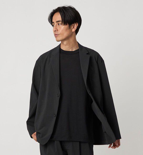 BEAUTY&YOUTH UNITED ARROWS「360&deg;MASTER リラックス 2ボタン ジャケット -セットアップ対応 ストレッチ ウォッシャブル マルチ機能-」|テーラードジャケット|BLACK
