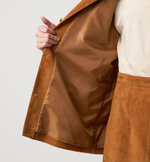 STEVEN ALAN「＜Steven Alan＞スエード シャツ」|シャツ・ブラウス|