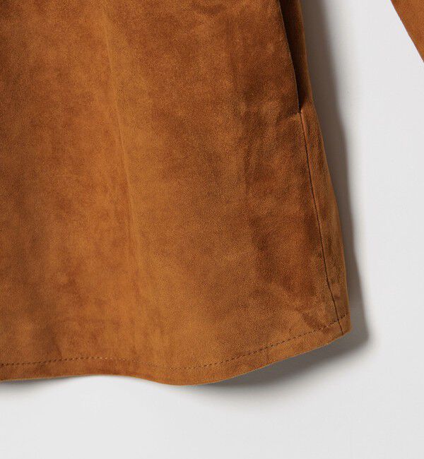 STEVEN ALAN「＜Steven Alan＞スエード シャツ」|シャツ・ブラウス|