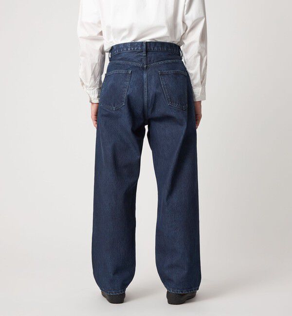 STEVEN ALAN「＜Steven Alan＞ 13.5oz デニム 5ポケット バギー テーパード パンツ」|デニム|